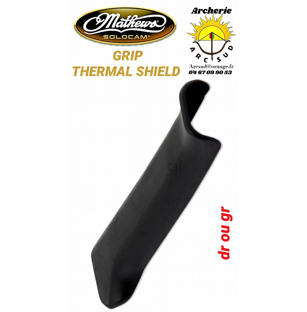 Mathews grip thermal shield