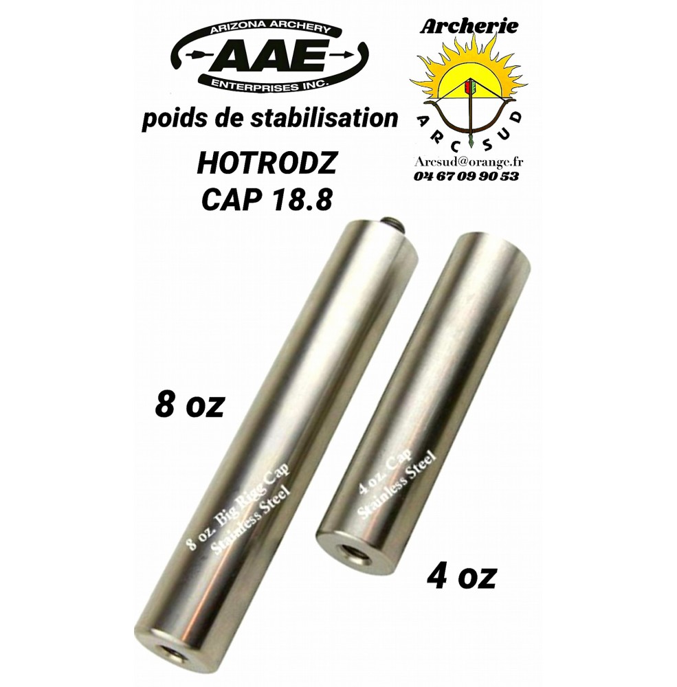 aae poids de stabilisation hotrodz cap 18.8