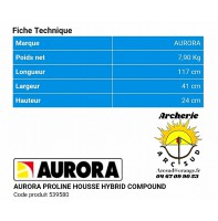 Aurora housse compound proline hybrid 539580