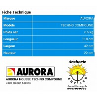 Aurora housse compound techno 53b640