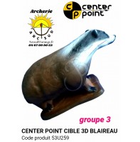 c point cible 3d blaireau 53u259