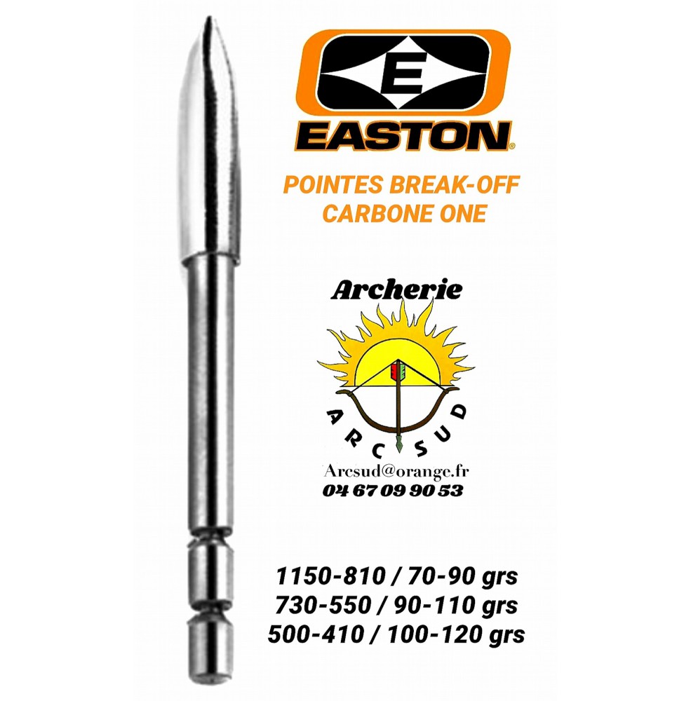 easton  pointes carbon one break off