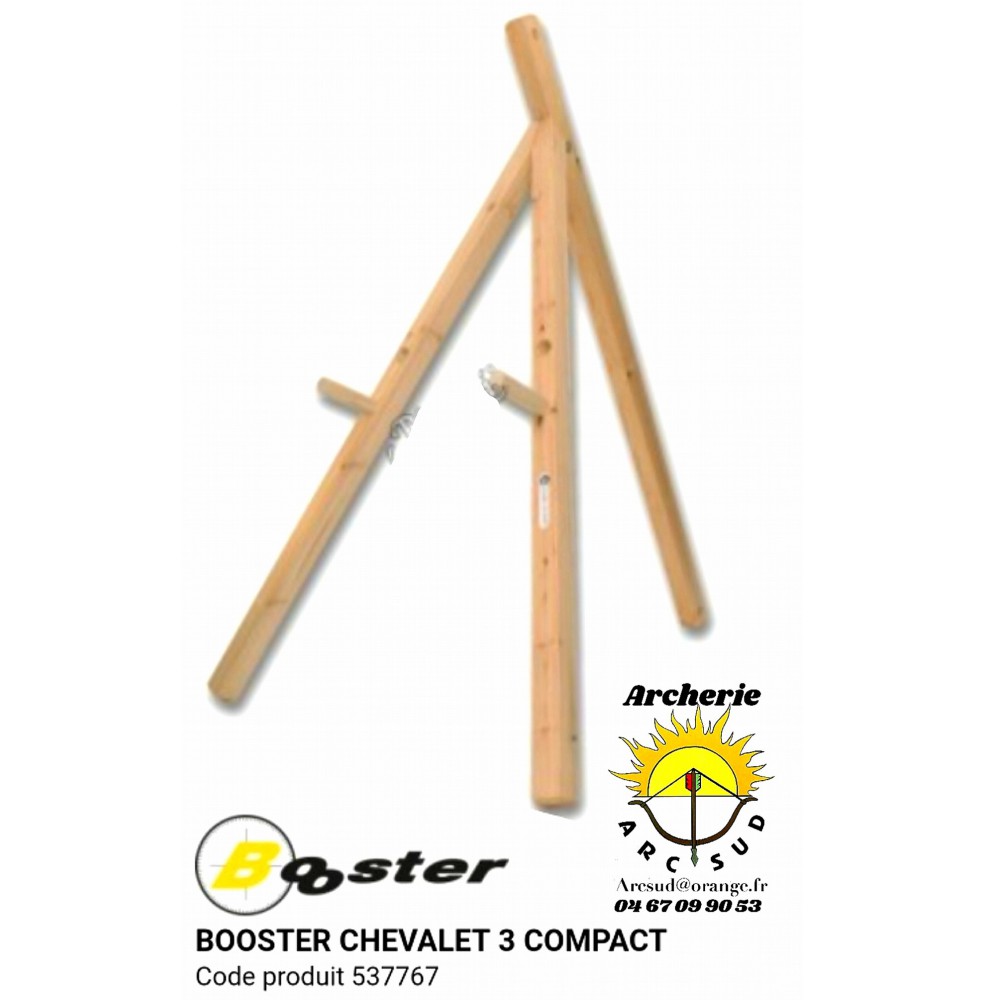 Booster chevalet bois 3 pieds compact 537767