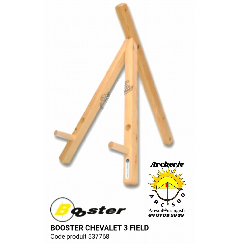 Booster chevalet bois 3 pieds field 537768