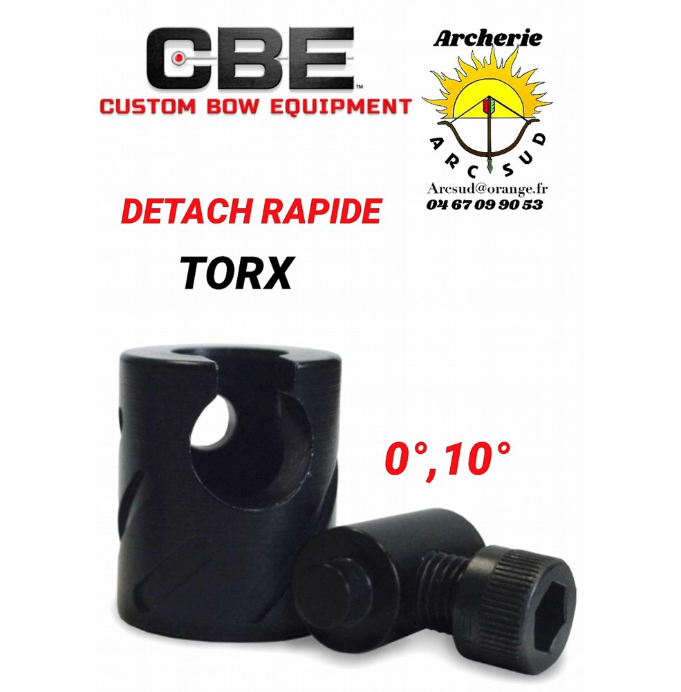 Cbe detach rapide torx