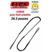 Flex archery corde fusil arbalète