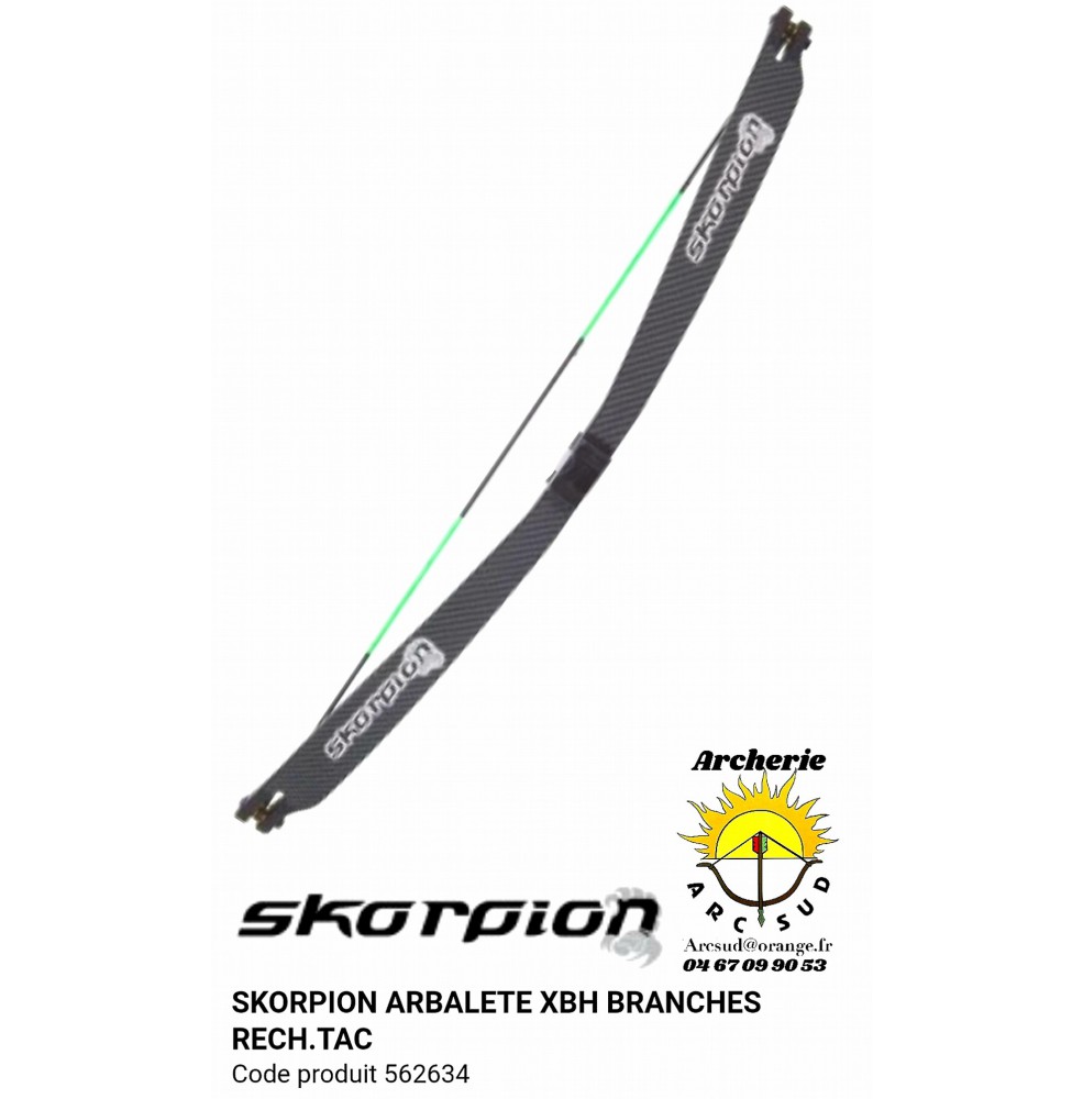 Skorpion remplacement branche arbalète xbh tac 562634