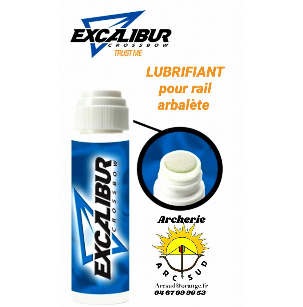 Excalibur lubrifiant pour rail d'arbalète