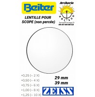 Beiter lentille pour scope (verre non percée)