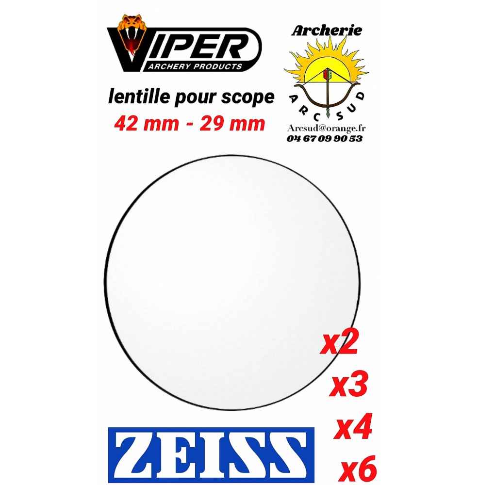 Viper lentille pour scope 