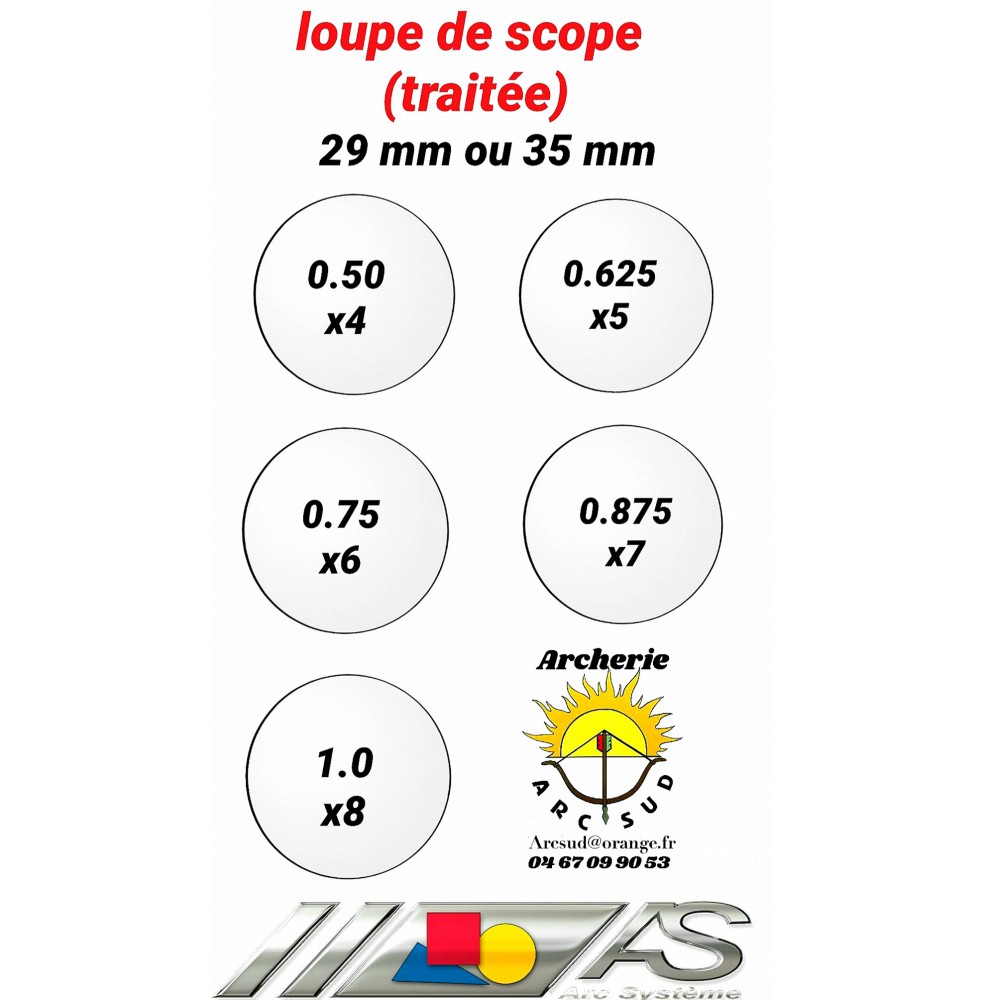 Arc système loupe de scope ( traitee)  ref c2.445