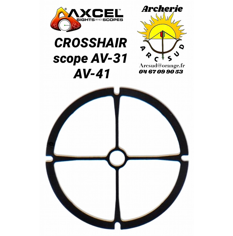 Axcel crosshair pour scope