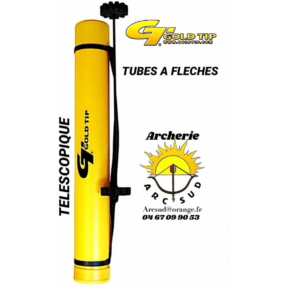 Gold tip tube à flèches télescopique