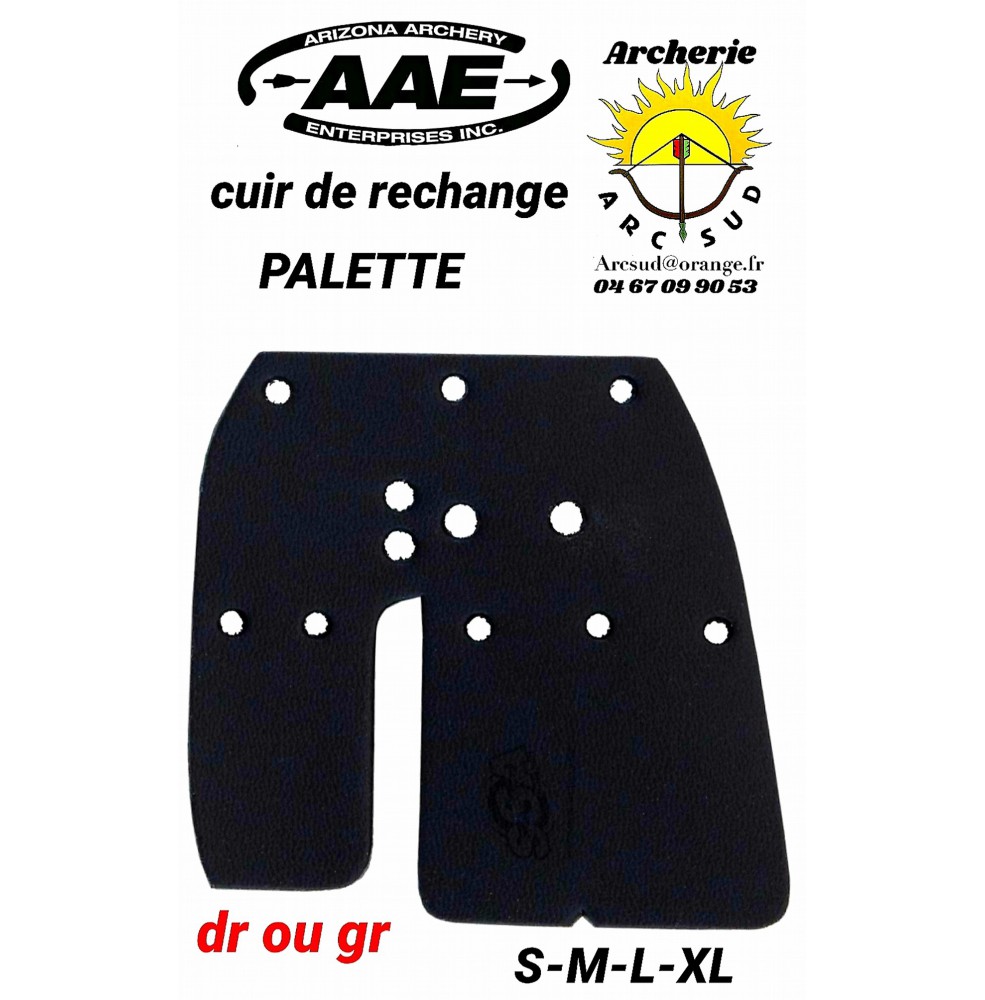 aae cuir de rechange palette