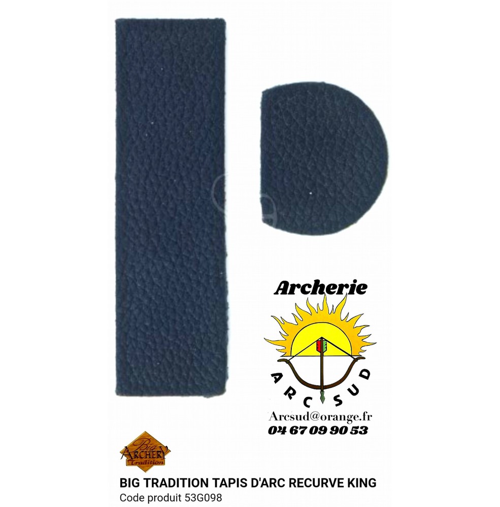 Big tradition tapis d'arc recurve king 53g098