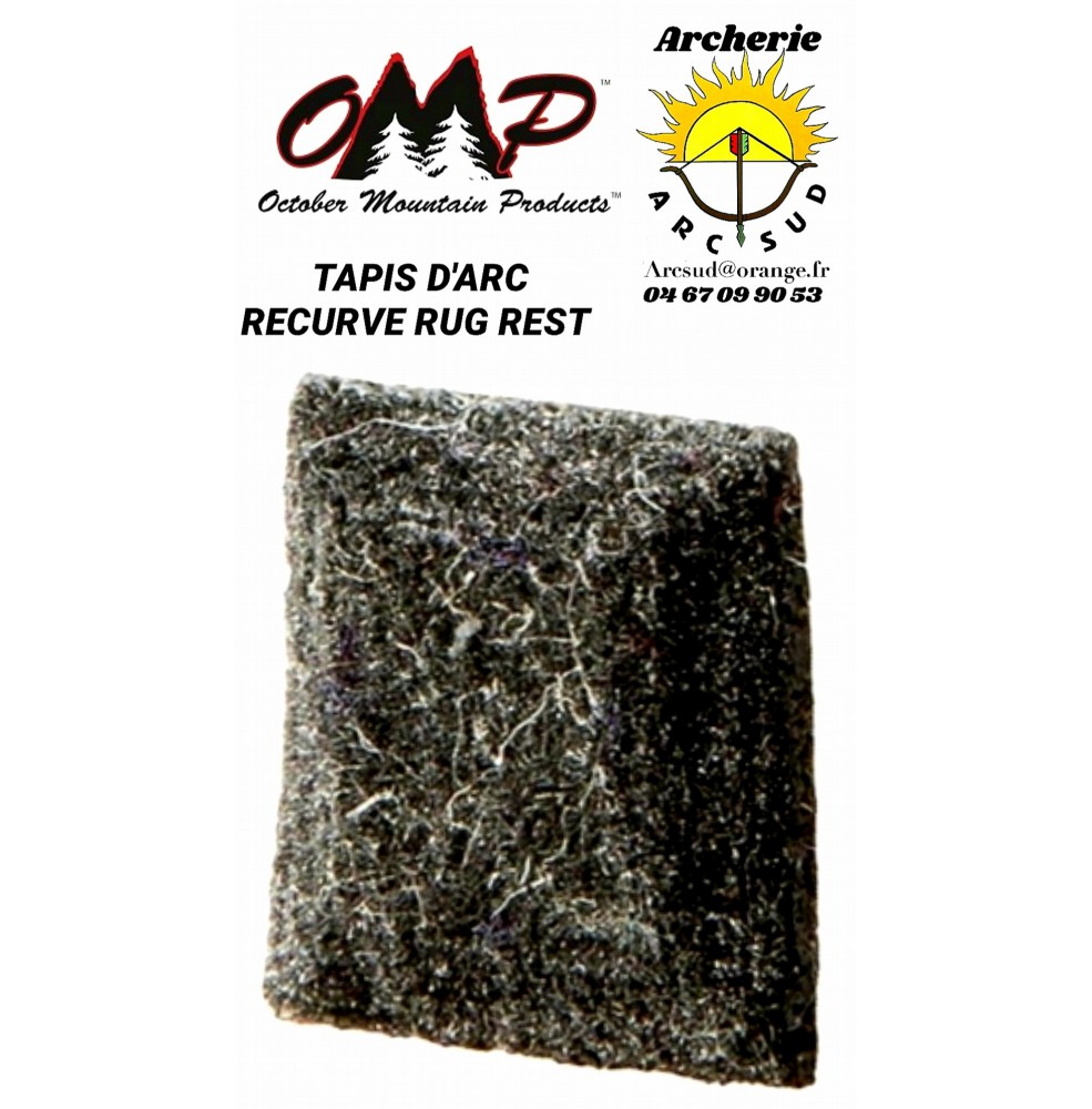 Omp tapis d'arc recurve rug rest