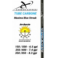 carbon express tube maxima blue steak