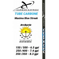 carbon express tube maxima blue steak