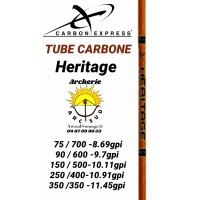 Carbon express tube carbon héritage 