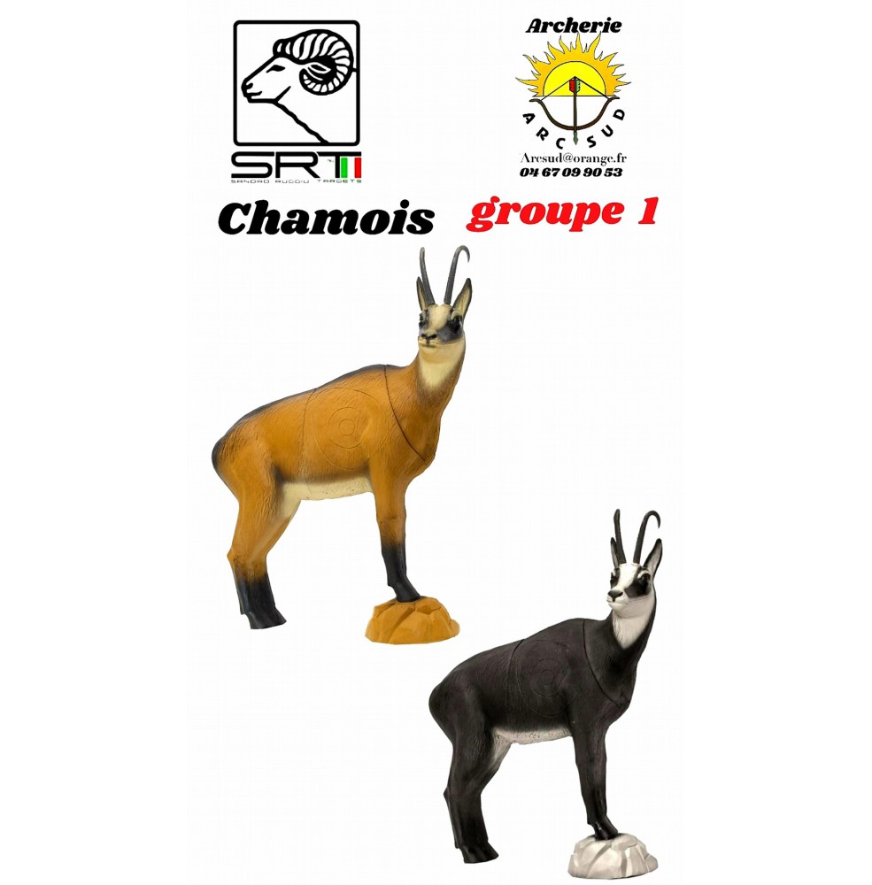 Srt bêtes 3D chamois