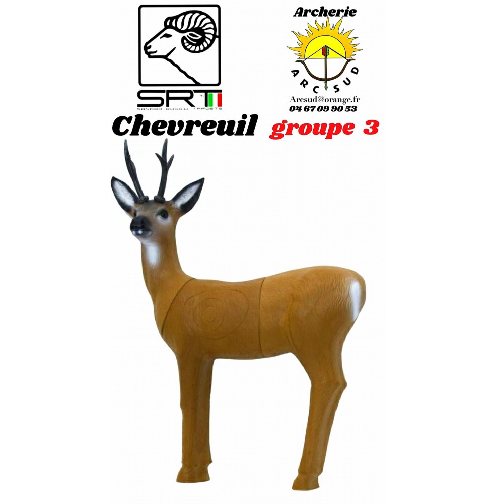 Srt bêtes 3D chevreuil