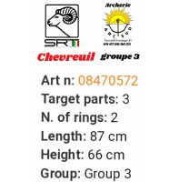 Srt bêtes 3D chevreuil