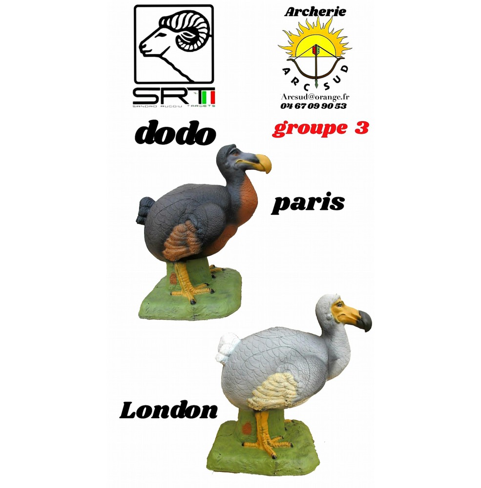 Srt bêtes 3D dodo