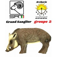 Srt bêtes 3D grand sanglier