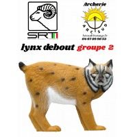 Srt bêtes 3D lynx debout