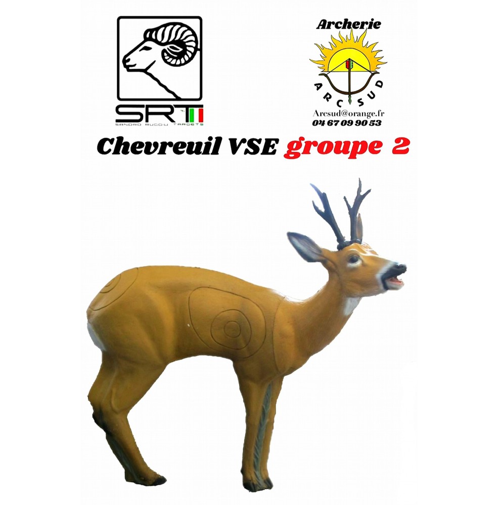 Srt bêtes 3D chevreuil vse