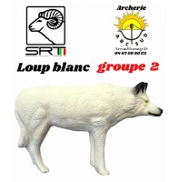 Srt bêtes 3D loup blanc