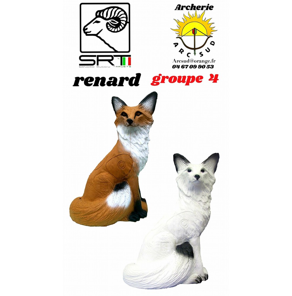 Srt bêtes 3d renard