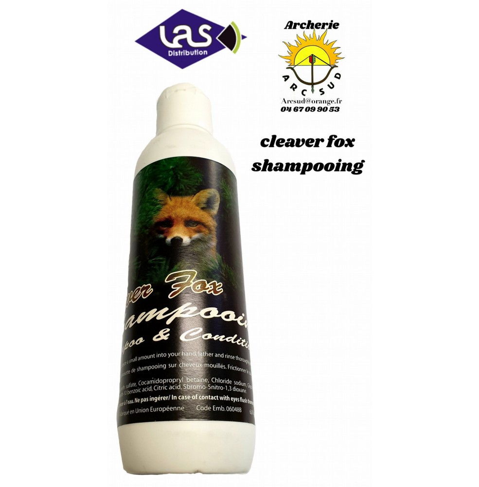 Las Cleaver fox shampooing