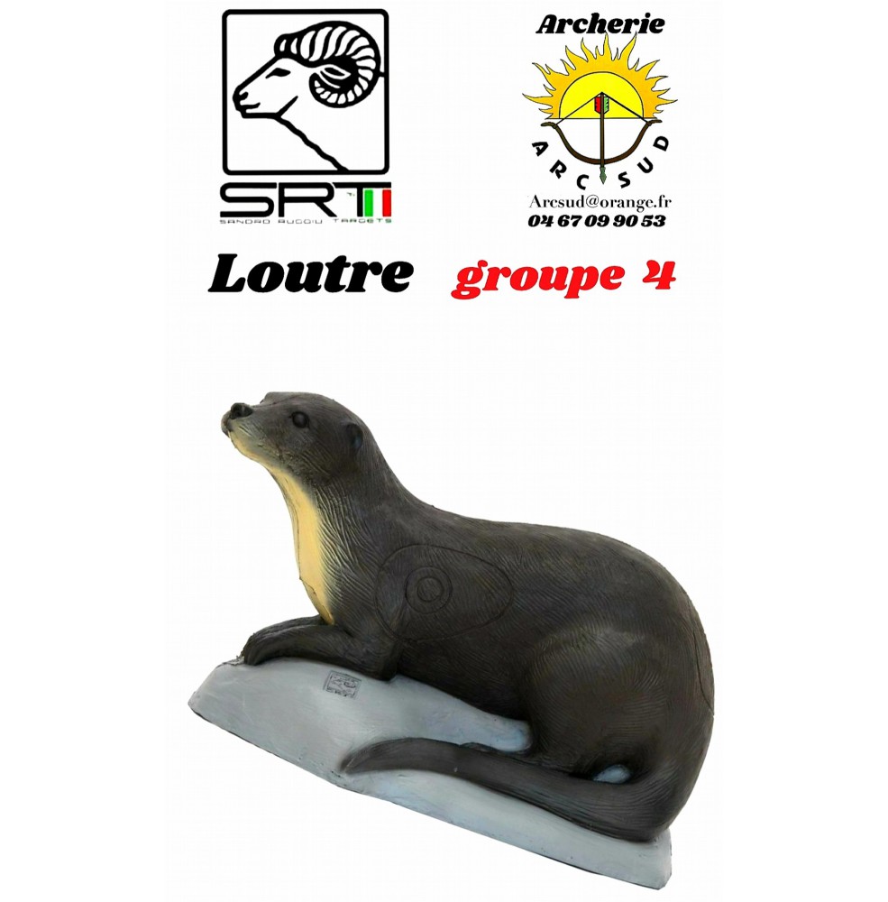 Srt bêtes 3D loutre