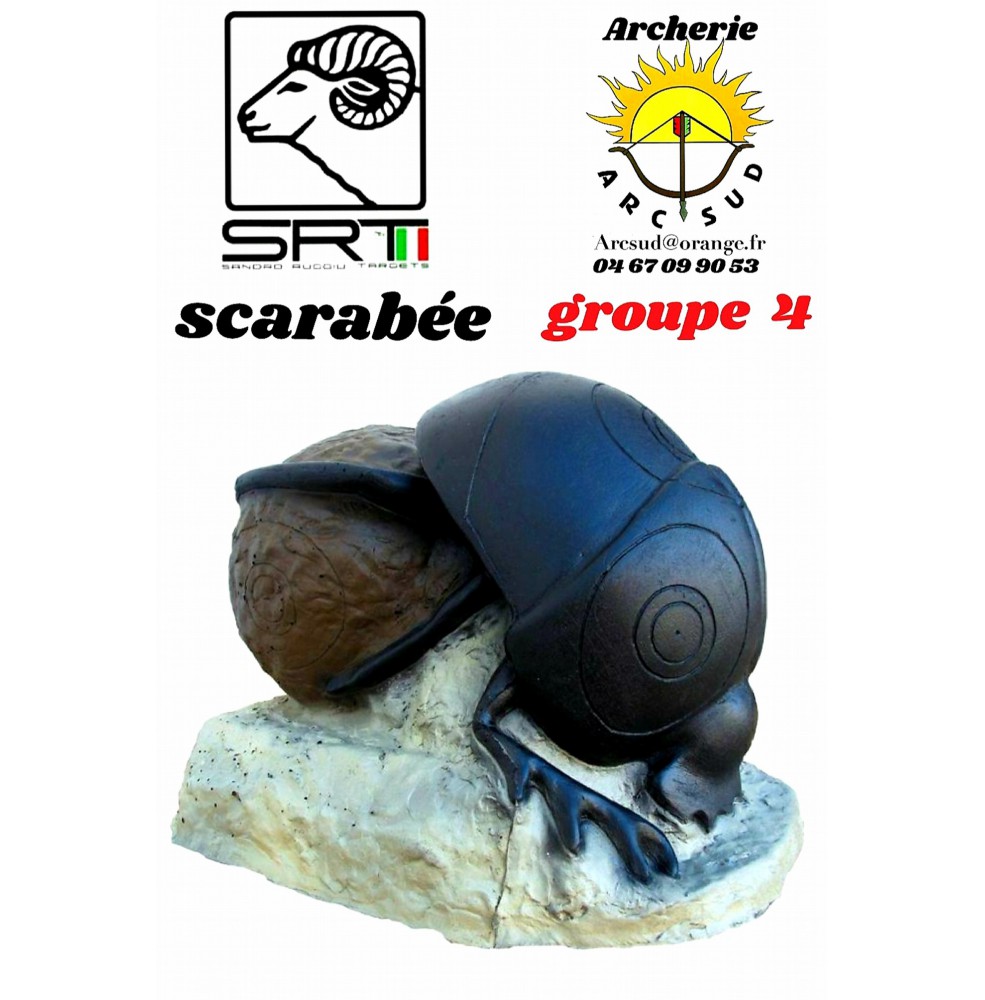 Srt bêtes 3D scarabée