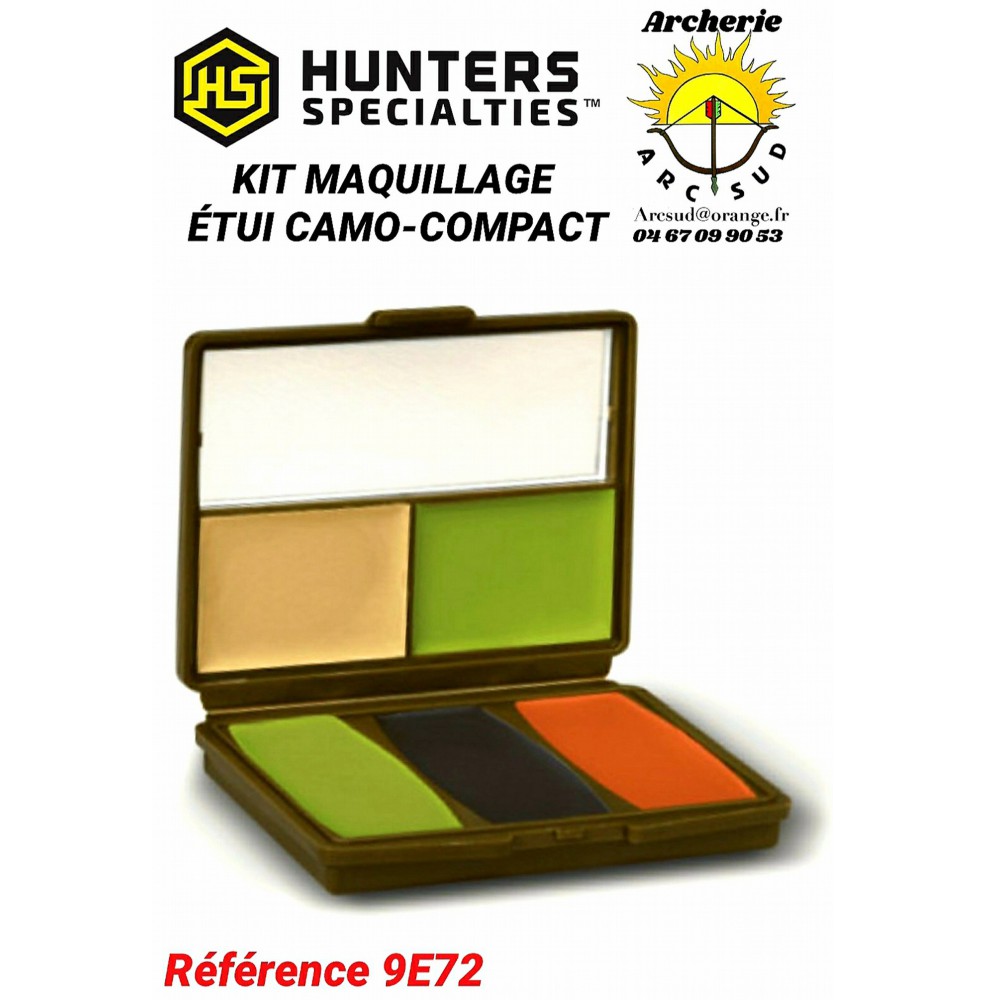 Hunter specialties kit maquillage etui camo compact ref 9e72