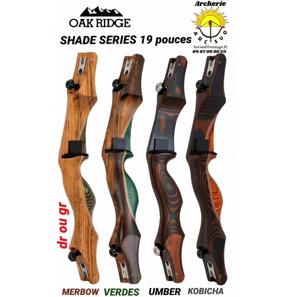 Oak ridge poignée chasse shade series