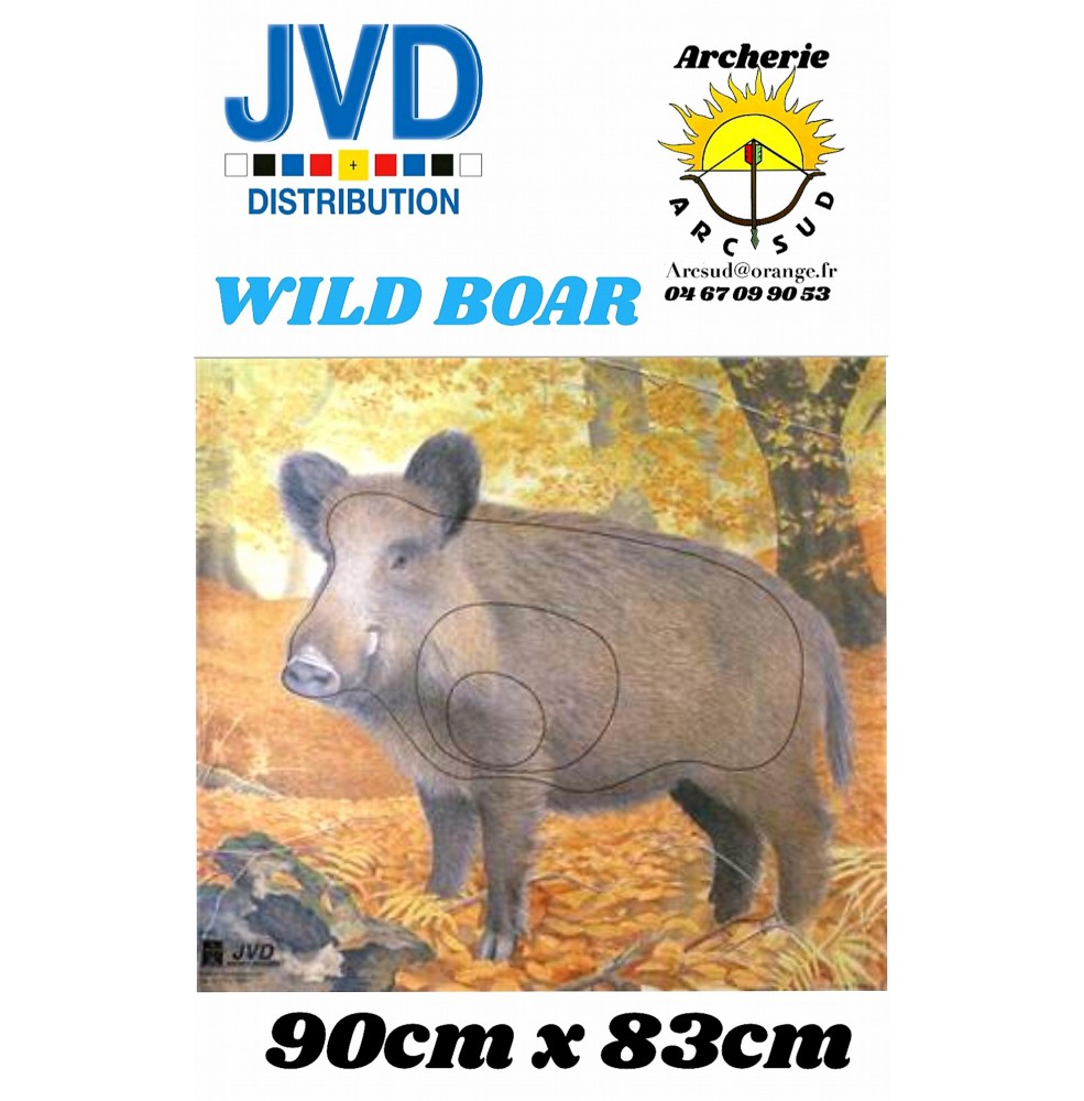 Jvd blason animal wild boar