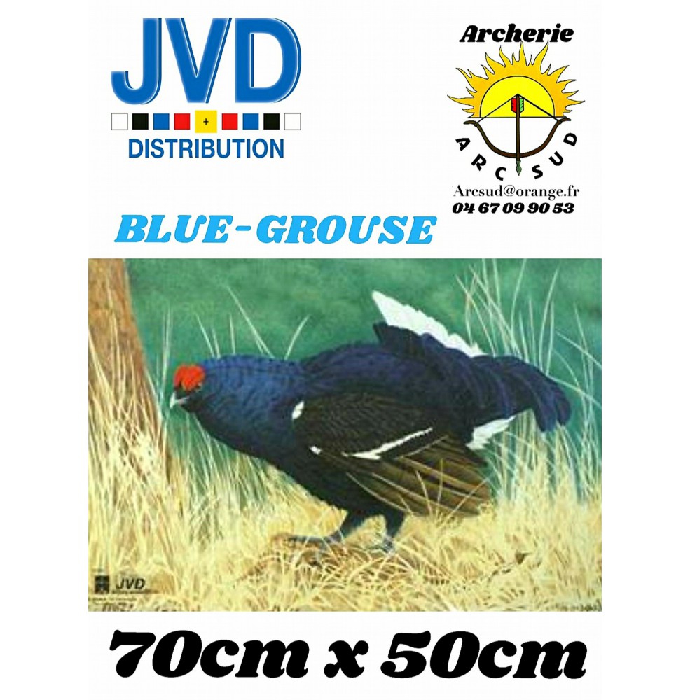 Jvd blason animal blue grousse