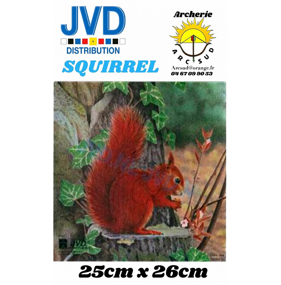 Jvd blason animal squirrel