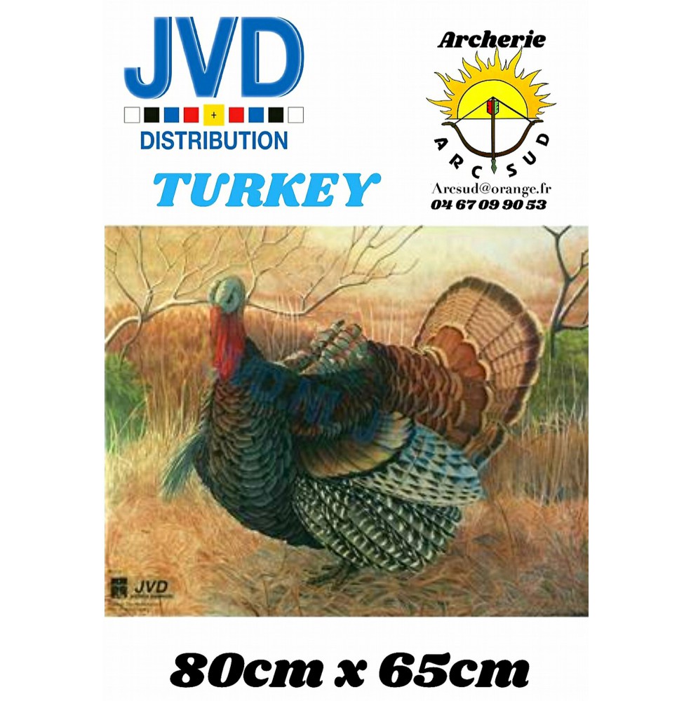 Jvd blason animal turkey