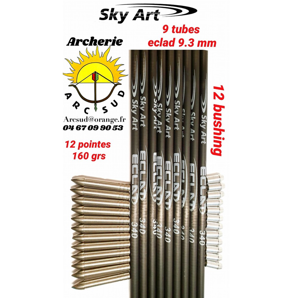 Sky art déstockage tubes eclad 340 (par 9)