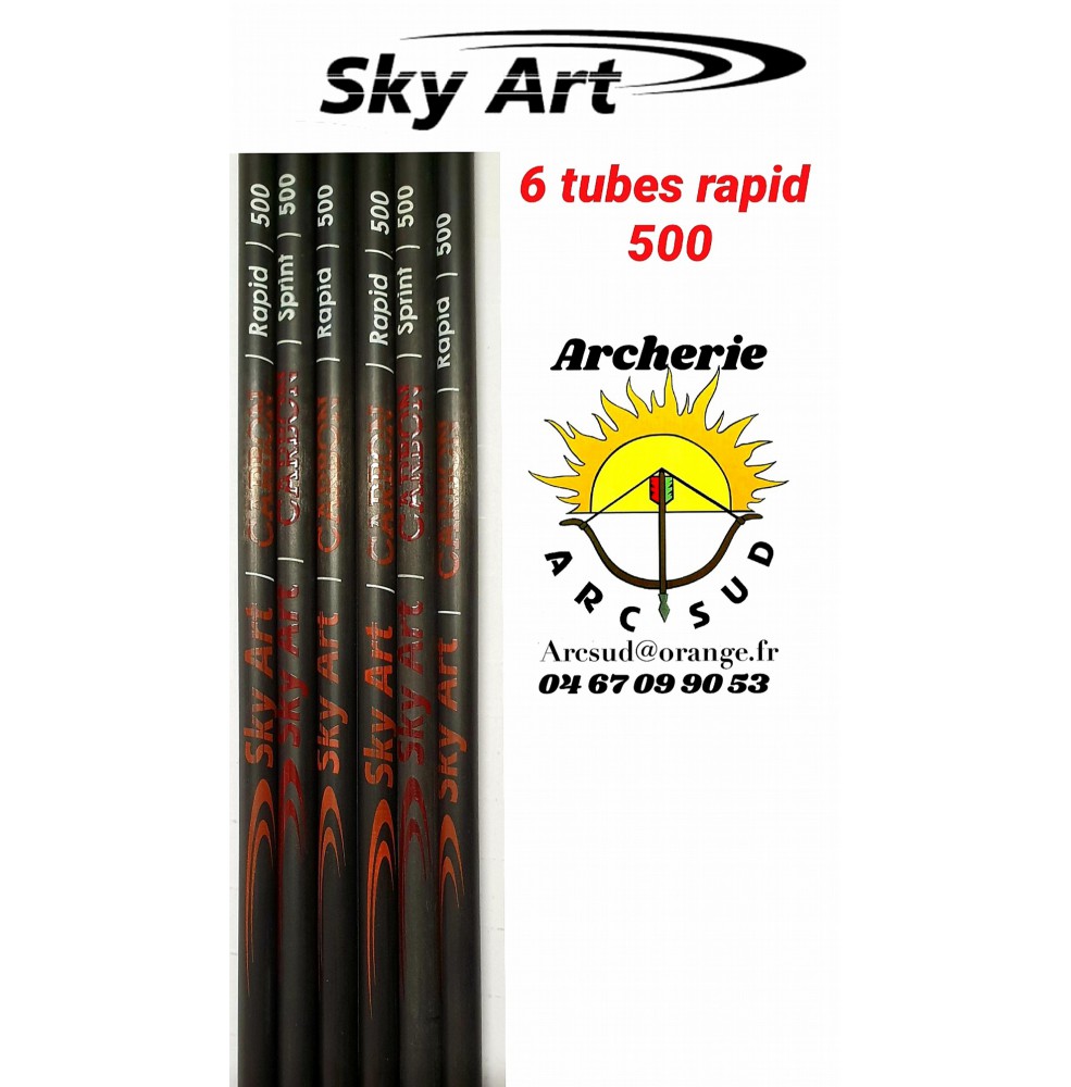 Sky art déstockage tubes rapid 500 (par 6)