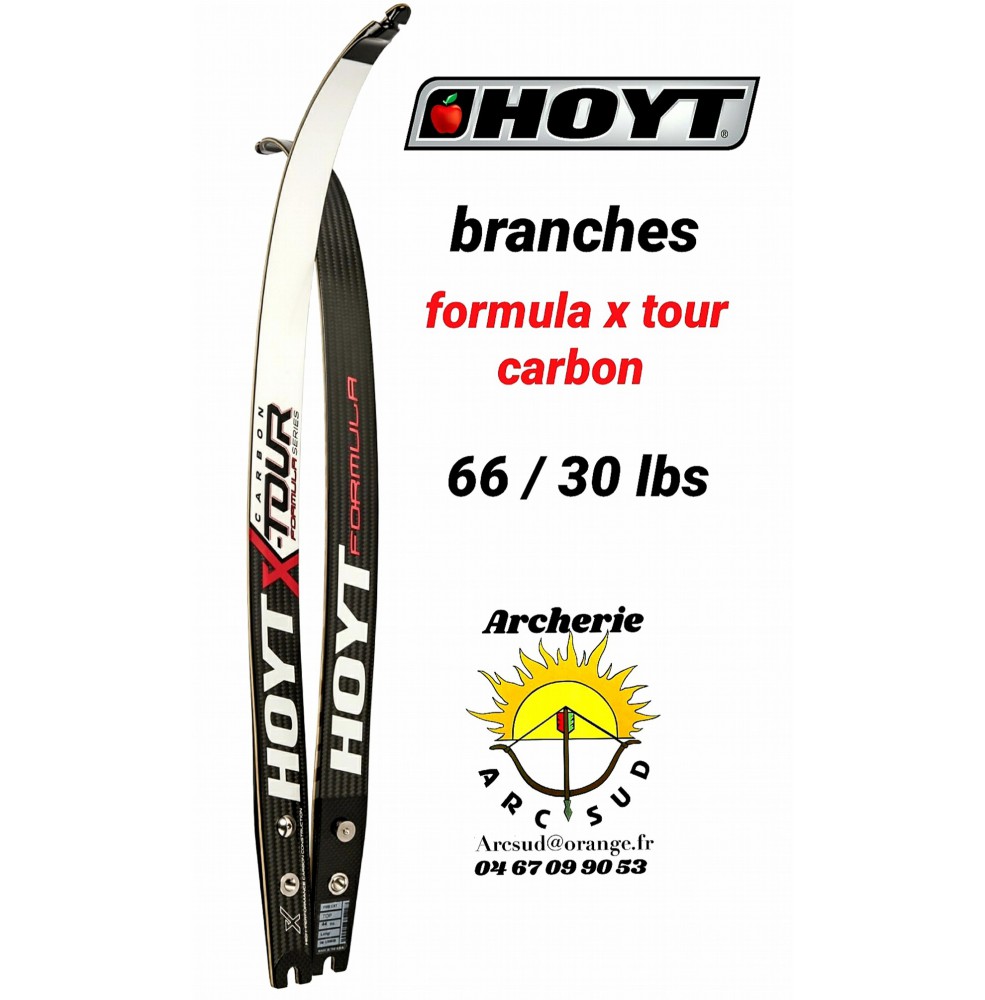 Hoyt branches formula xtour carbon 66/30 lbs
