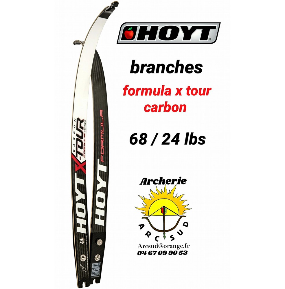Hoyt branches formula xtour carbon 68/24 lbs