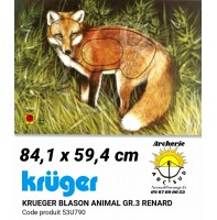 Kruger blason animal renard 53u790