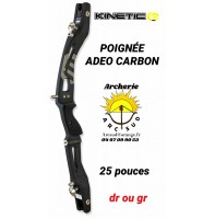 Kinetic poignée adeo carbon 25 pouces