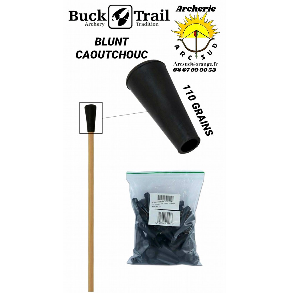 buck trail blunt caoutchouc 110 grs