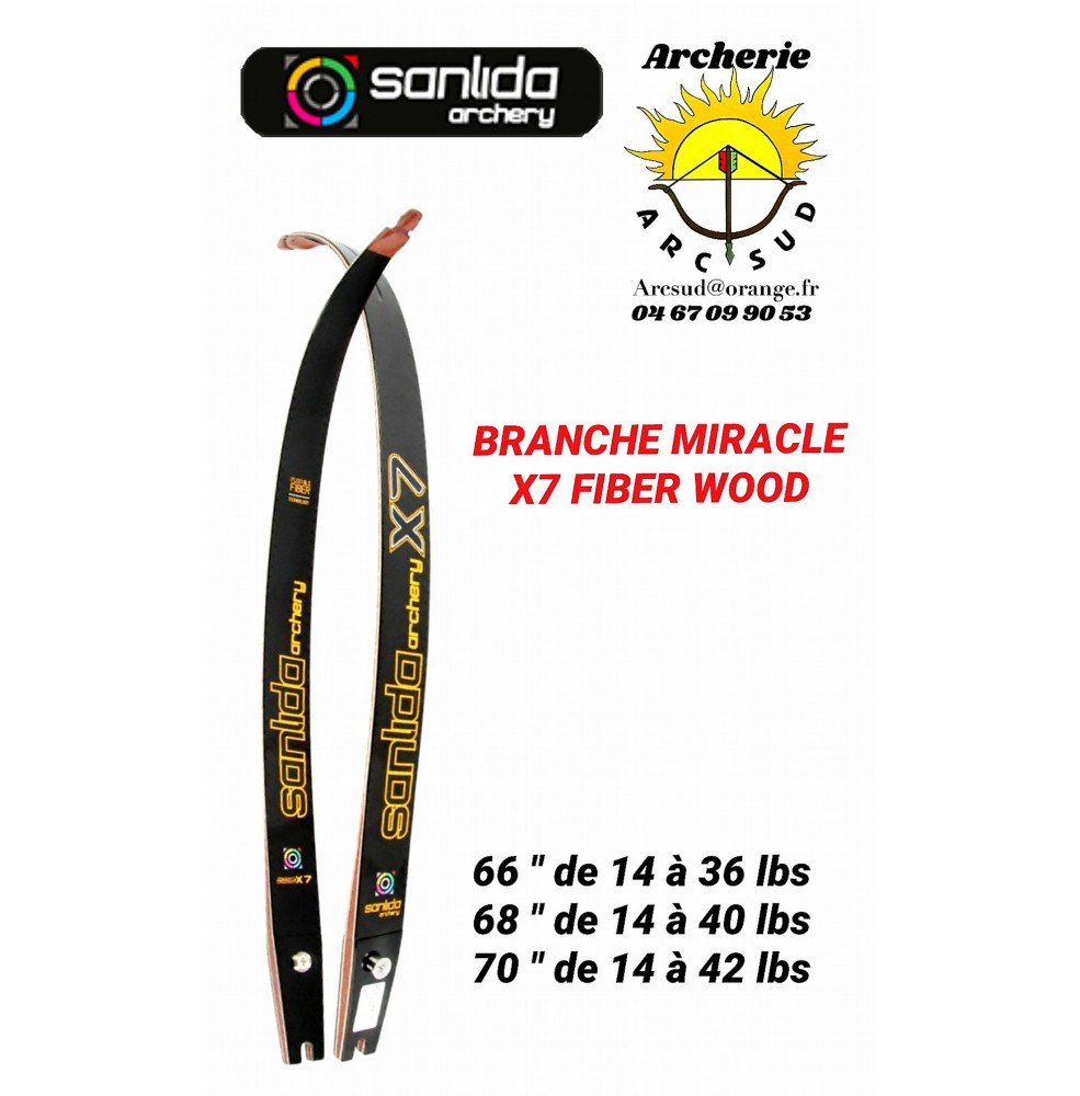 Sanlida branche miracle x7 fibre wood