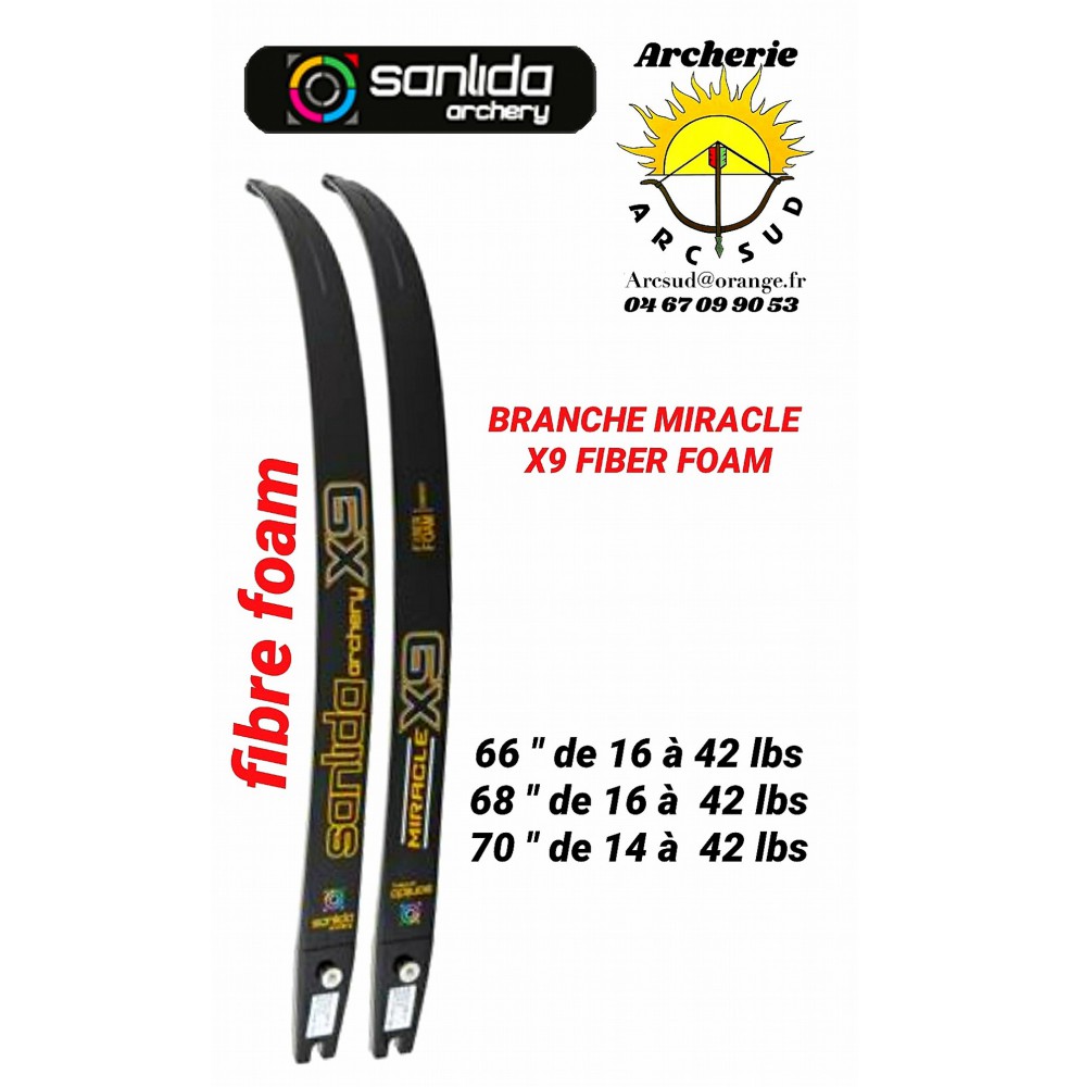 Sanlida branche miracle x9 fibre foam